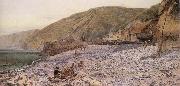 Charles Napier Hemy Among the Shingle at Clovelly china oil painting artist